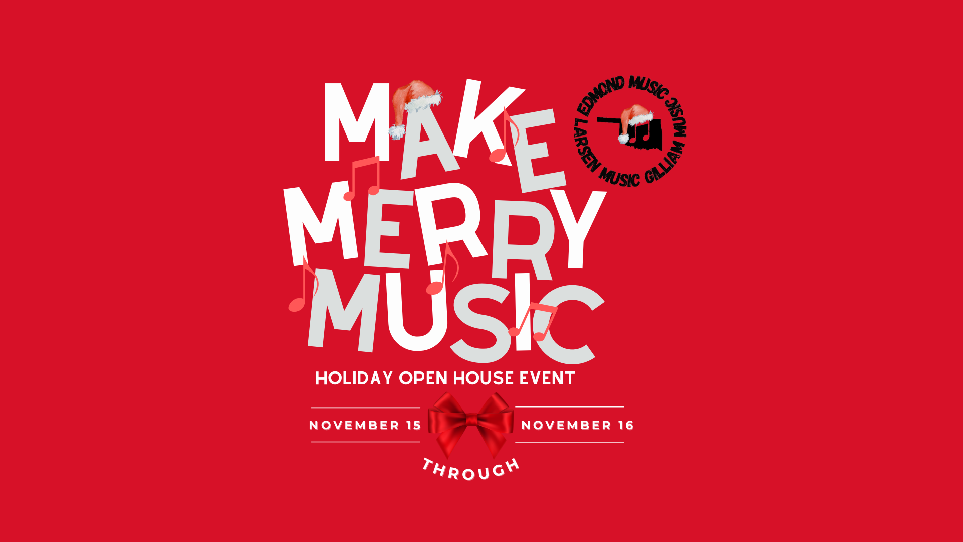 Make Merry Music Banner