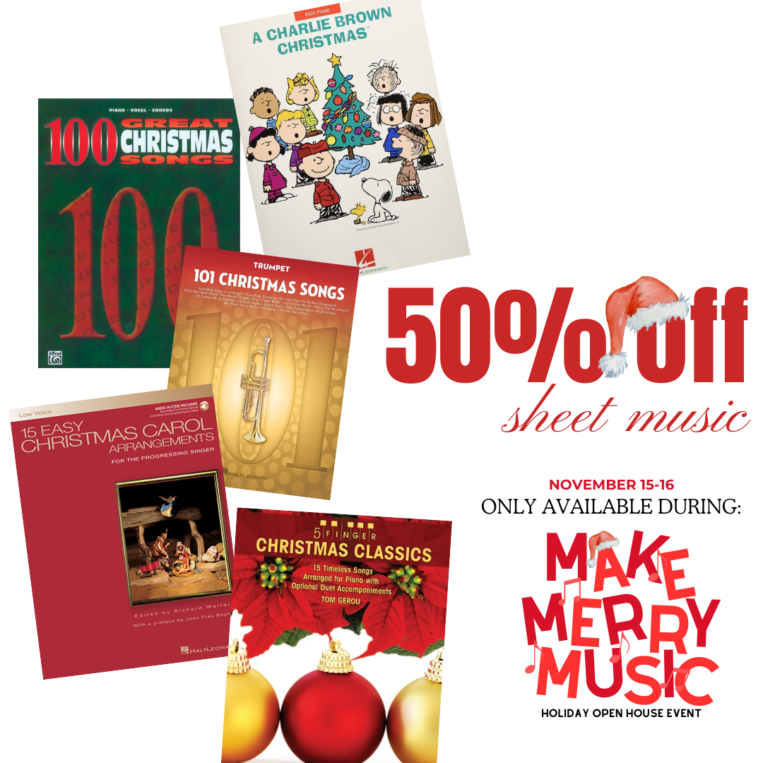 Sheet Music 50% Off at Edmond Music