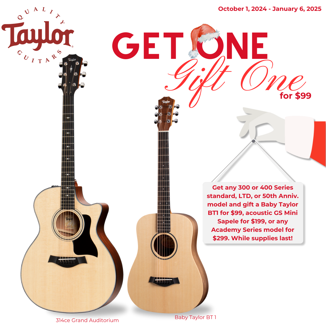 Taylor Get One Gift One Sales Event